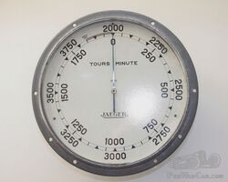 Large Dial Jaeger Tachometer