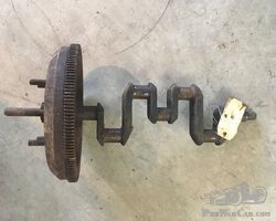 Early series Fiat tipo 501 crankshaft with flywheel