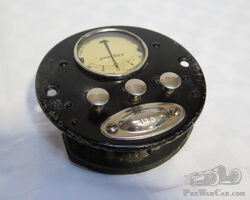 1920's CAV dash panel switch with ammeter