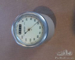 aeger tacho, 100 km/h, white background, original condition, not seized(price 150€)