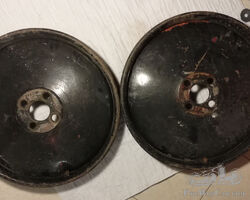 2 Michelin Beaded edge disc wheels
