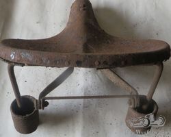 Motorcycle saddle