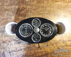 Bugatti type 44 : complete dashboard with overhauled original meters