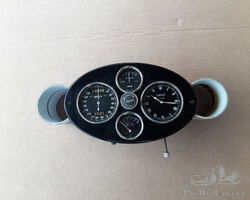 Bugatti type 44 : complete dashboard with overhauled original meters