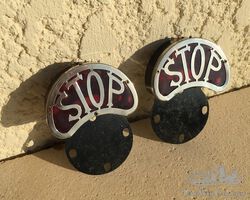 STOP tail lights for cyclecars