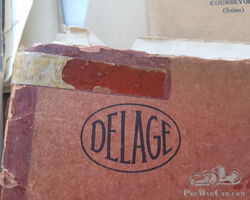 1926 Delage DISS paperwork collection inc Parts list and handbook