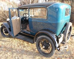 1928 Ford Model A Tudor (2 dr) Sedan