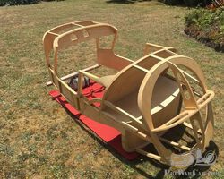 Austin Seven Gordon England cup 1928/29 wooden bodyframe