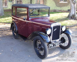 1931 Austin 7 RN saloon