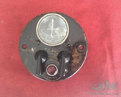 1930s Lucas switchpanel with amp.meter