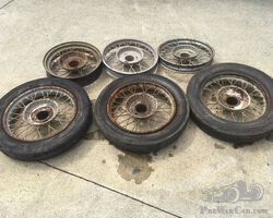 6 pcs 4.50× 17 inch wheels for Austin Seven