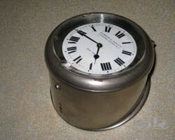 Edwardian early Vintage Angled Dashboard 8 Day Smiths Car Clock