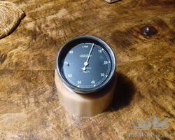 Jaeger rev counter 8000 Tm, black background, overhauled by professional