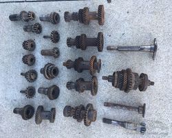 Various gears for Austin Seven