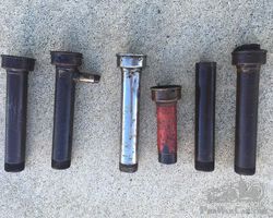 Oilfiller pipes for Austin Sevens