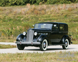 1937 Packard One Twenty All-Weather Cabriolet by Rollston | RM Sotheby's Amelia Island Sale