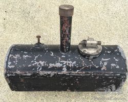 Veteran Renault fueltank and exhauster pump