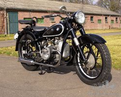 BMW R61 ex dutch policebike 1938 with original dutch registration papers