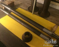 Bugatti rear axle trumpets