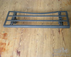 Original 1920's rear mounted luggage rack, curved centre section