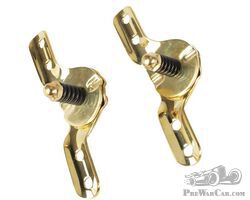 Brass Folding Windshield Hinges for a variety of Edwardian, Vintage and Brass Era Cars