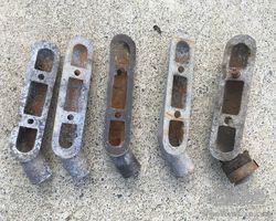 Austin Seven aluminium water inlet covers