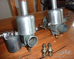 1.375''/1.5'' pair 1930s SU carburettors