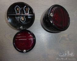 Lucas Pork Pie rear lamps