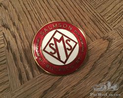 New Salmson radiator badge