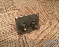 Pair of switches.