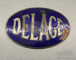DELAGE badge