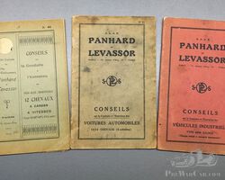 PANHARD & LEVASSOR user's manuals