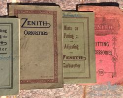 ZENITH CARBURETTER CATALOGUES