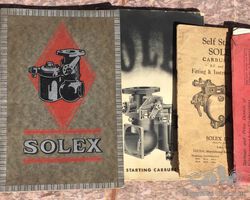 SOLEX CARBURETTOR CATALOGUES