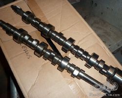 original Bugatti 44 camshaft ready for assembly