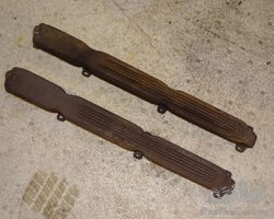 Set of two exhaust pipes for a Phantom III