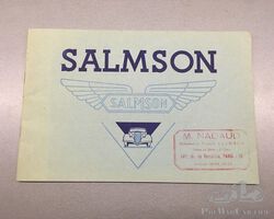 Salmson S4-61 / S4E catalogue