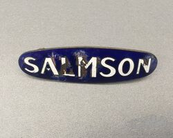 SALMSON badge