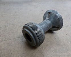 Vintage Car Spare Wheel Carrier. Rolls Royce, Bentley. 1930's