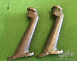 Vintage Bentley Headlamp pillars