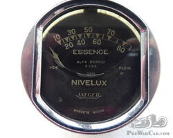Jaeger Nivelux Petrol Gauge - Alfa Romeo 6C GS