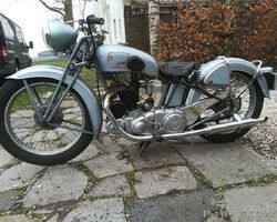 Monet Goyon LS4 350cc open headvalves , hairpin feathers