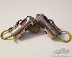 Pair of tail ligts (clear white and red)