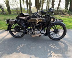 AJS sidecar 1924