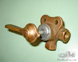 brass Two-Way Fuel Tap