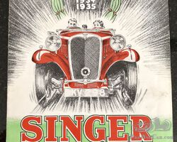 Singer Le Mans brochure