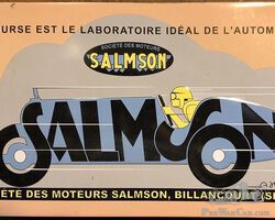 Salmson tin sign 280mm x 170mm