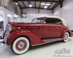 1937 Packard 115-C Coachbuilt Cabriolet by Graber