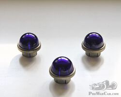 Cobalt Blue Period Bulb / Lamp Covers