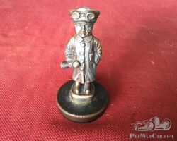Radiator mascot of a prewar motorist